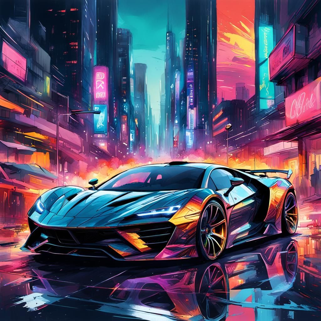 Supercar  by @Topher