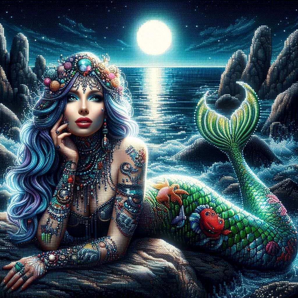 Mermaid by the Sea