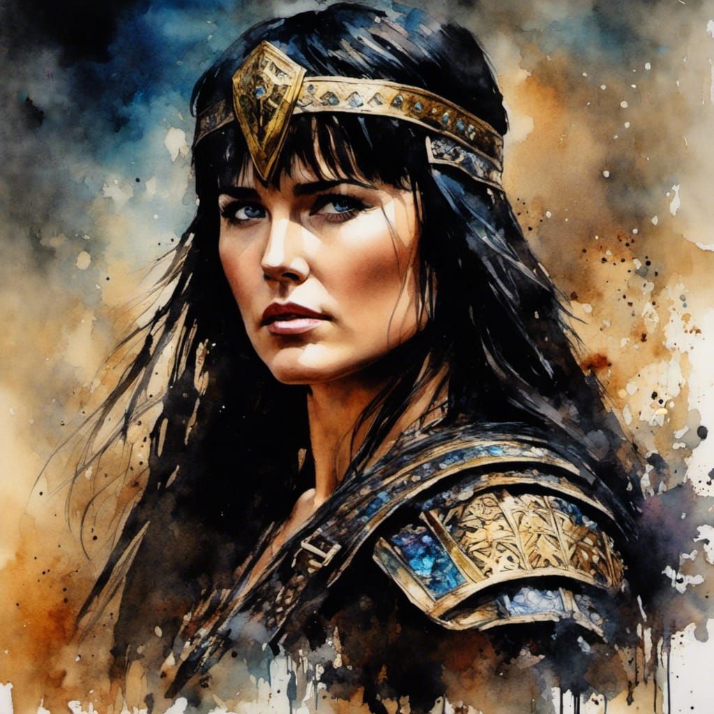 Xena - AI Generated Artwork - NightCafe Creator