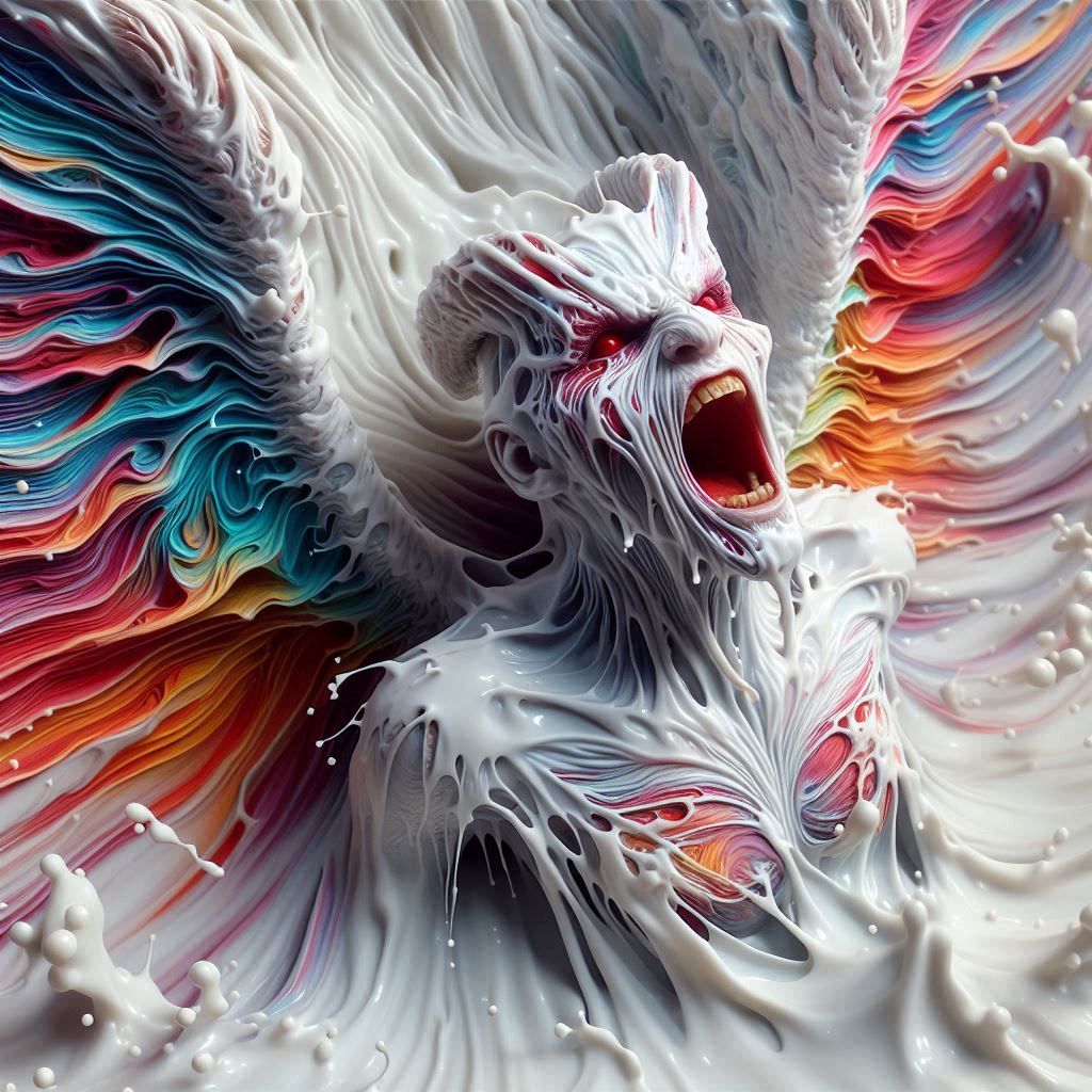 sarcastic demonic angel