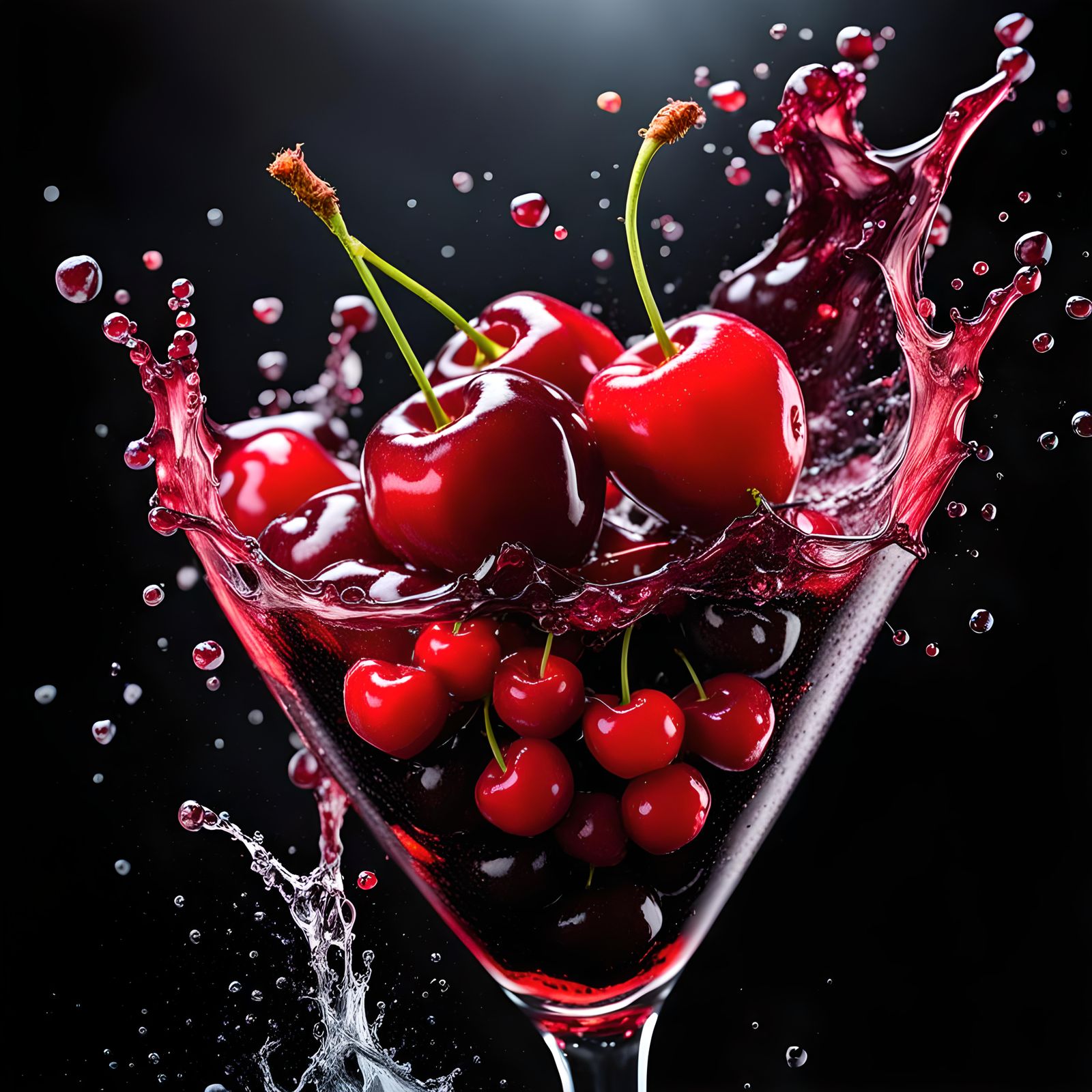 Oops Splash Of Organic Cherries.
