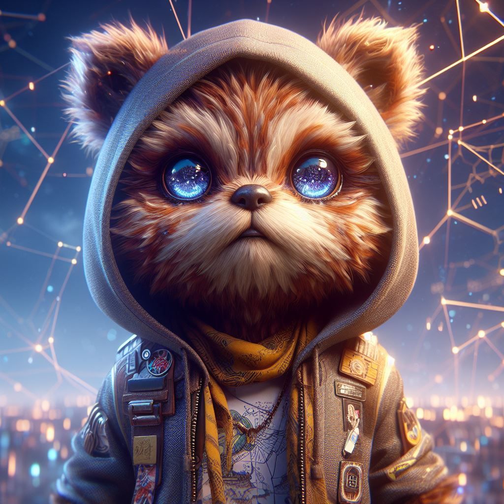 adorable ANTHROPOMORPHIC ewok - AI Generated Artwork - NightCafe Creator