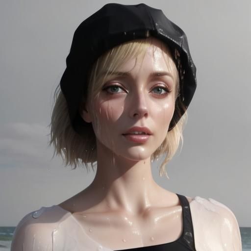 Woman by the Beach 2