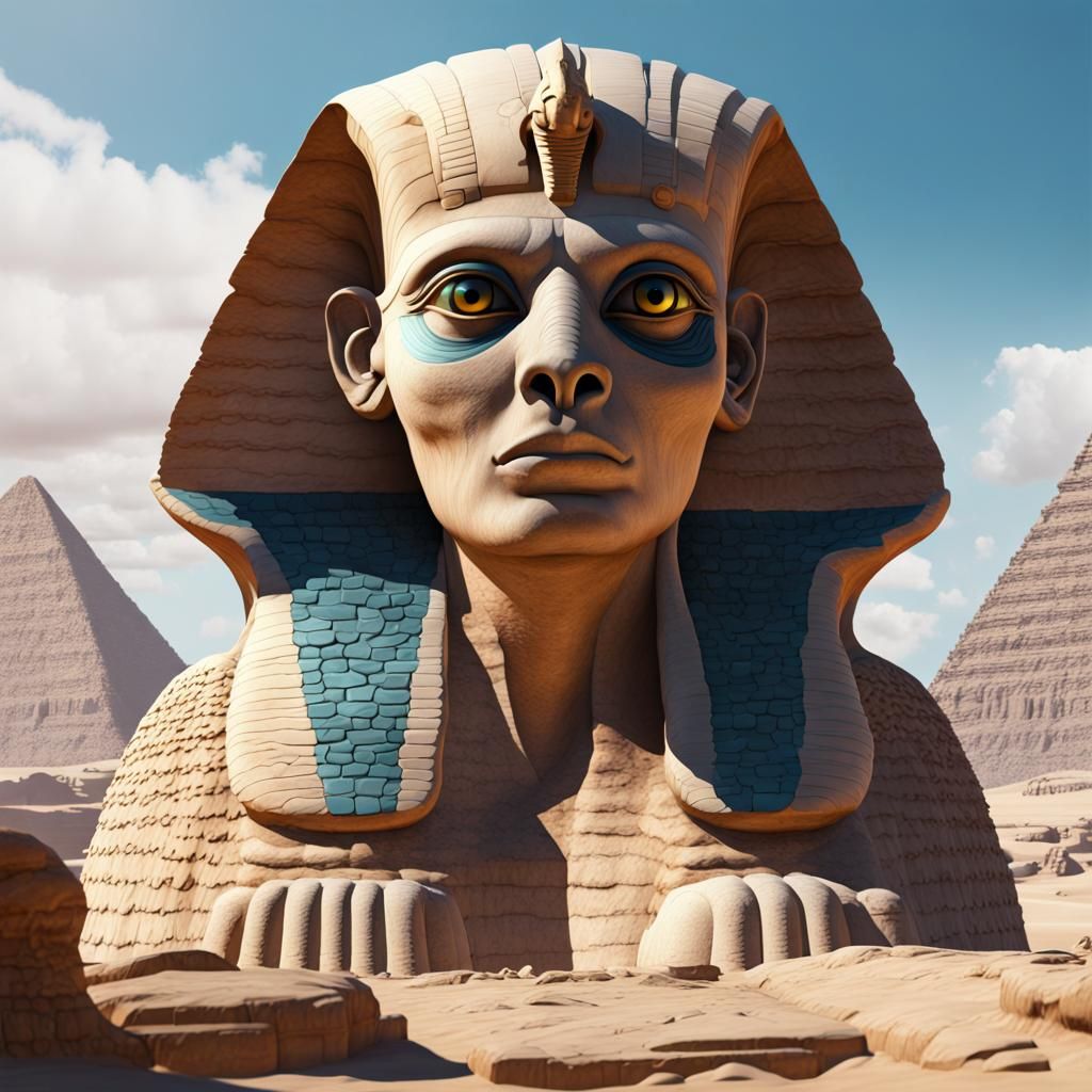 Sphinx - AI Generated Artwork - NightCafe Creator