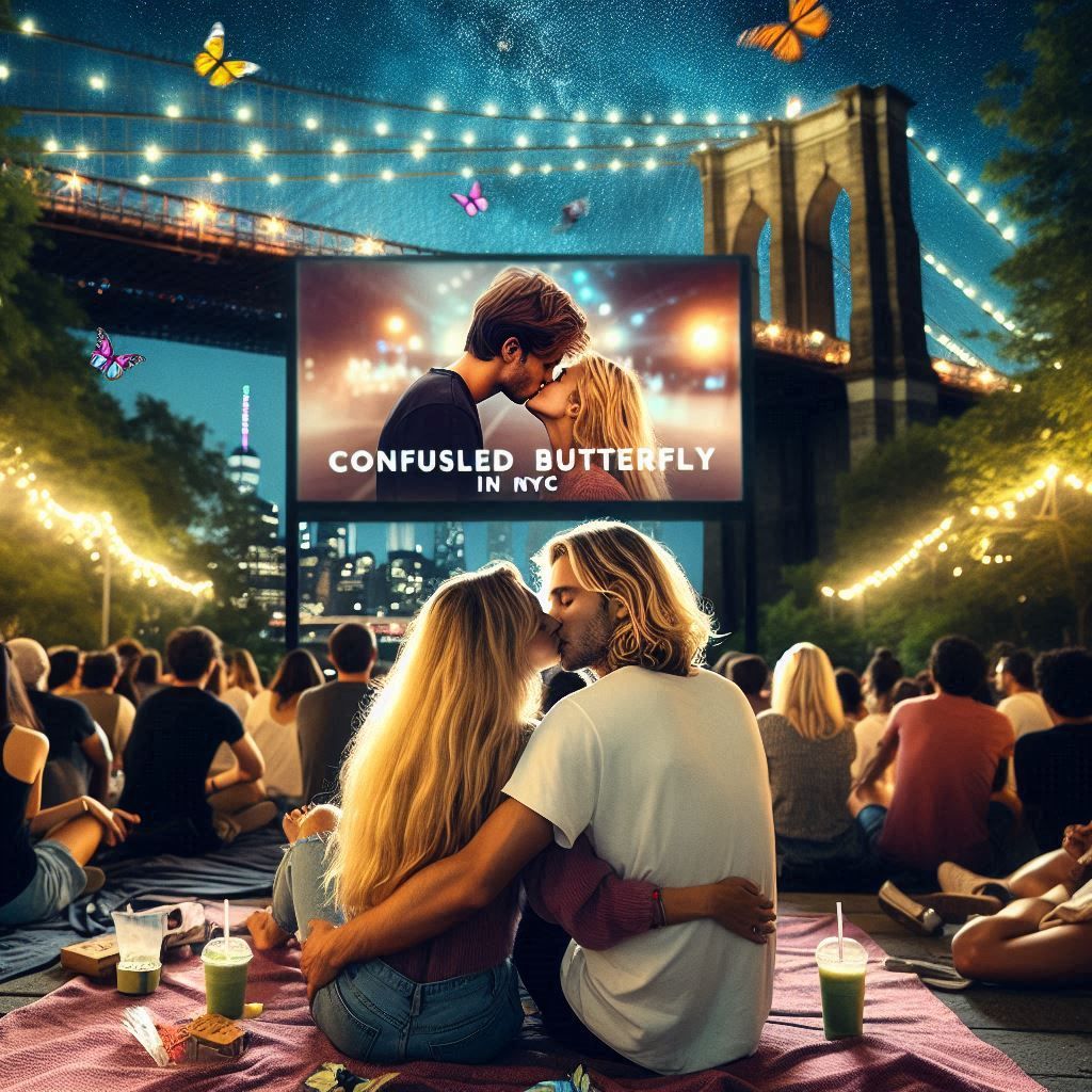 Confused butterflies in NYC