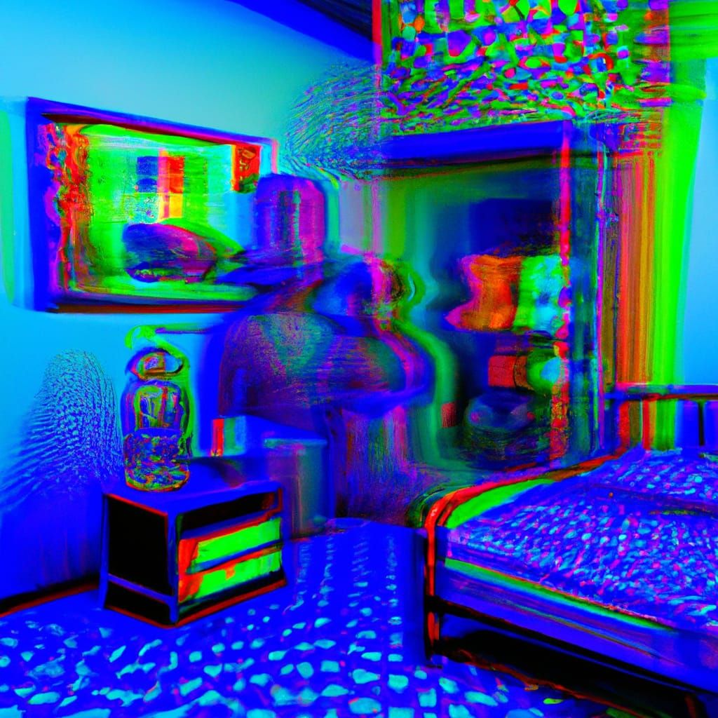 Weirdroom 3 3d - Ai Generated Artwork - Nightcafe Creator