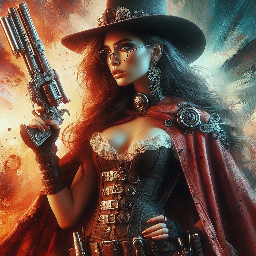 Steampunk Gunslinger