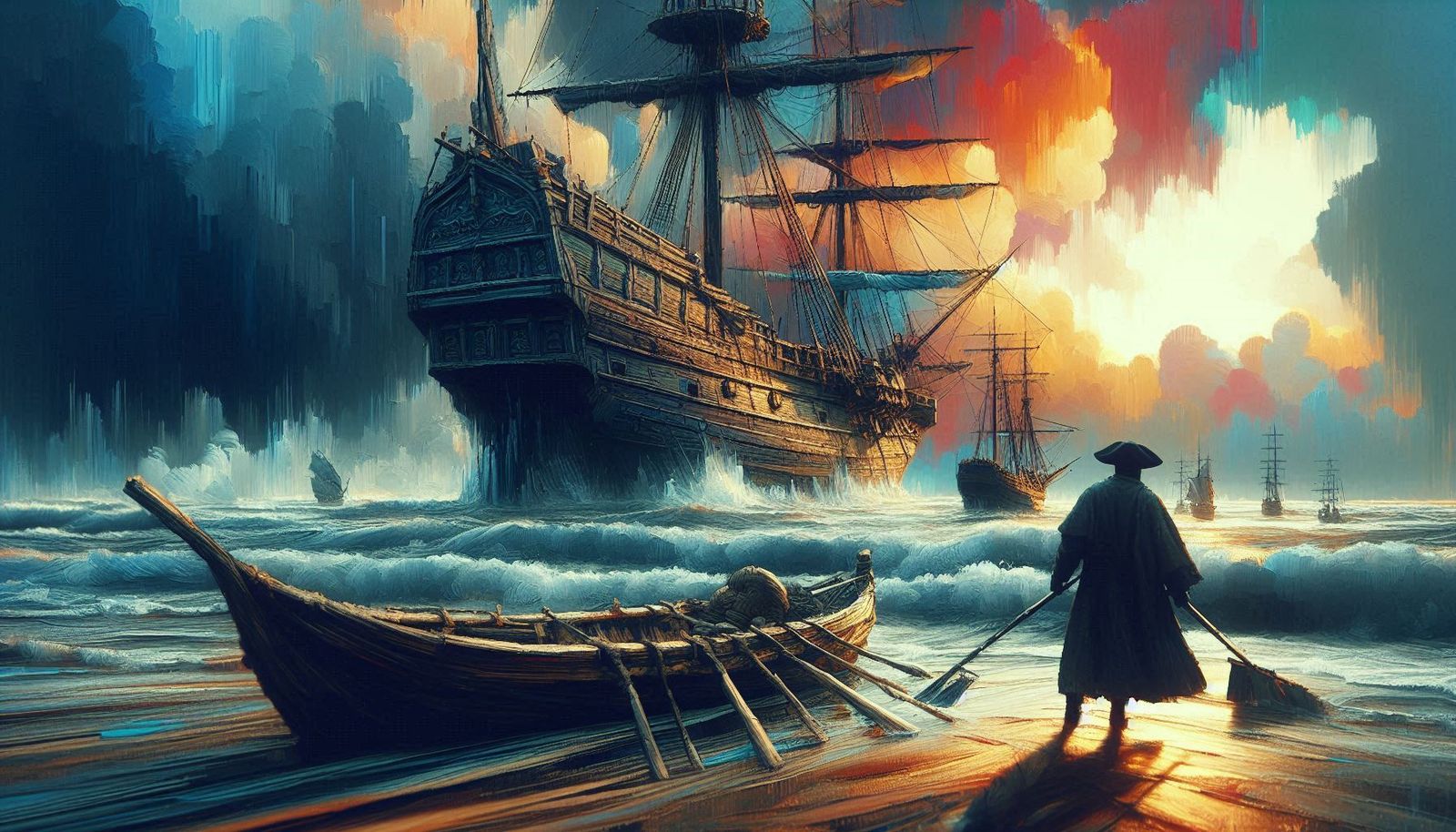 Stranded on the sand