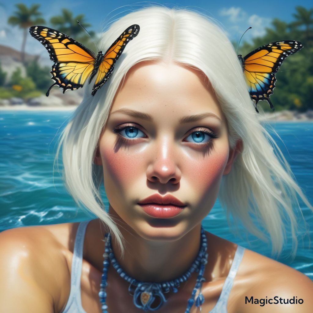 Epic Photographic masterpiece closeup portrait of Tippi/Lady...