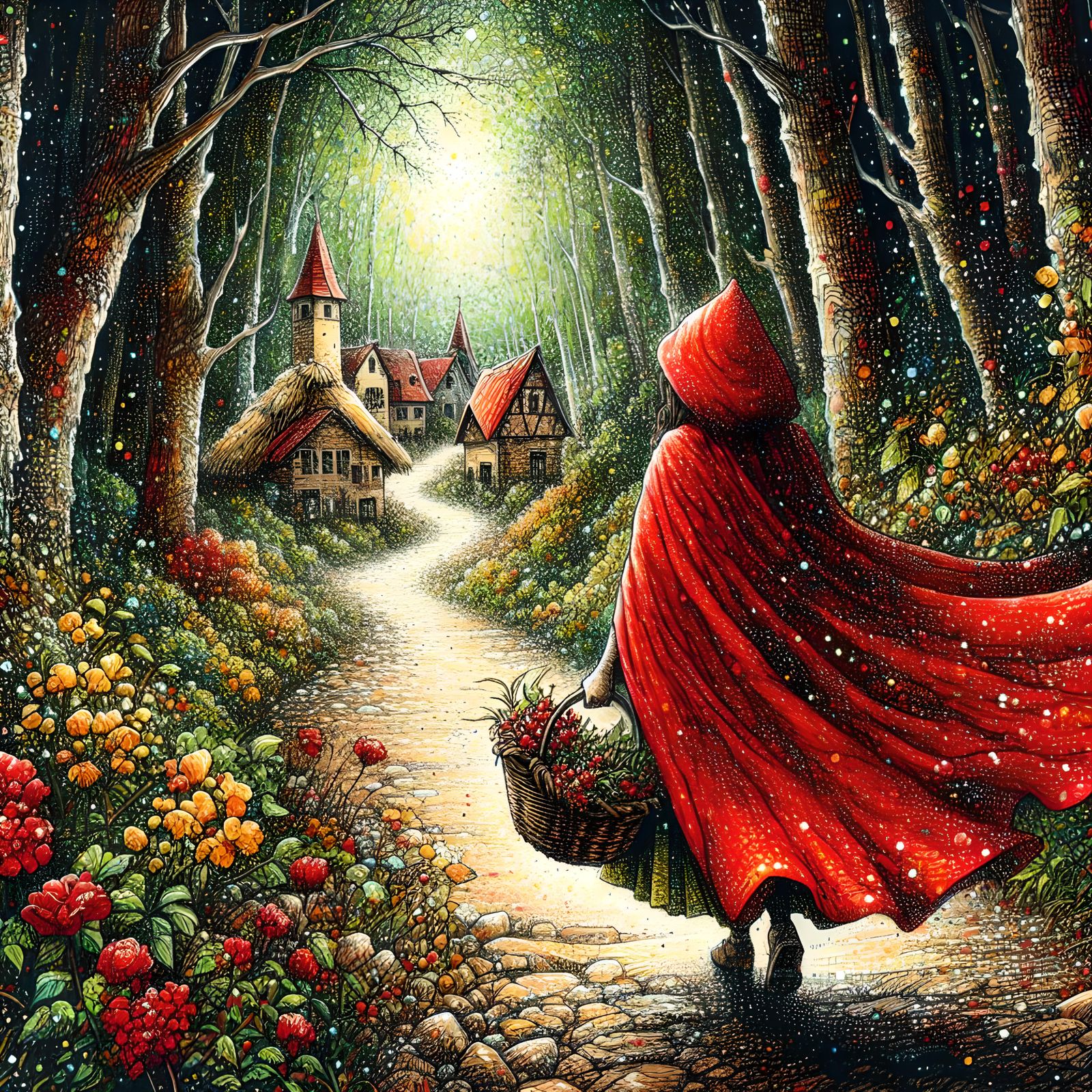 Lil Red Riding Hood   by @shs_kenya