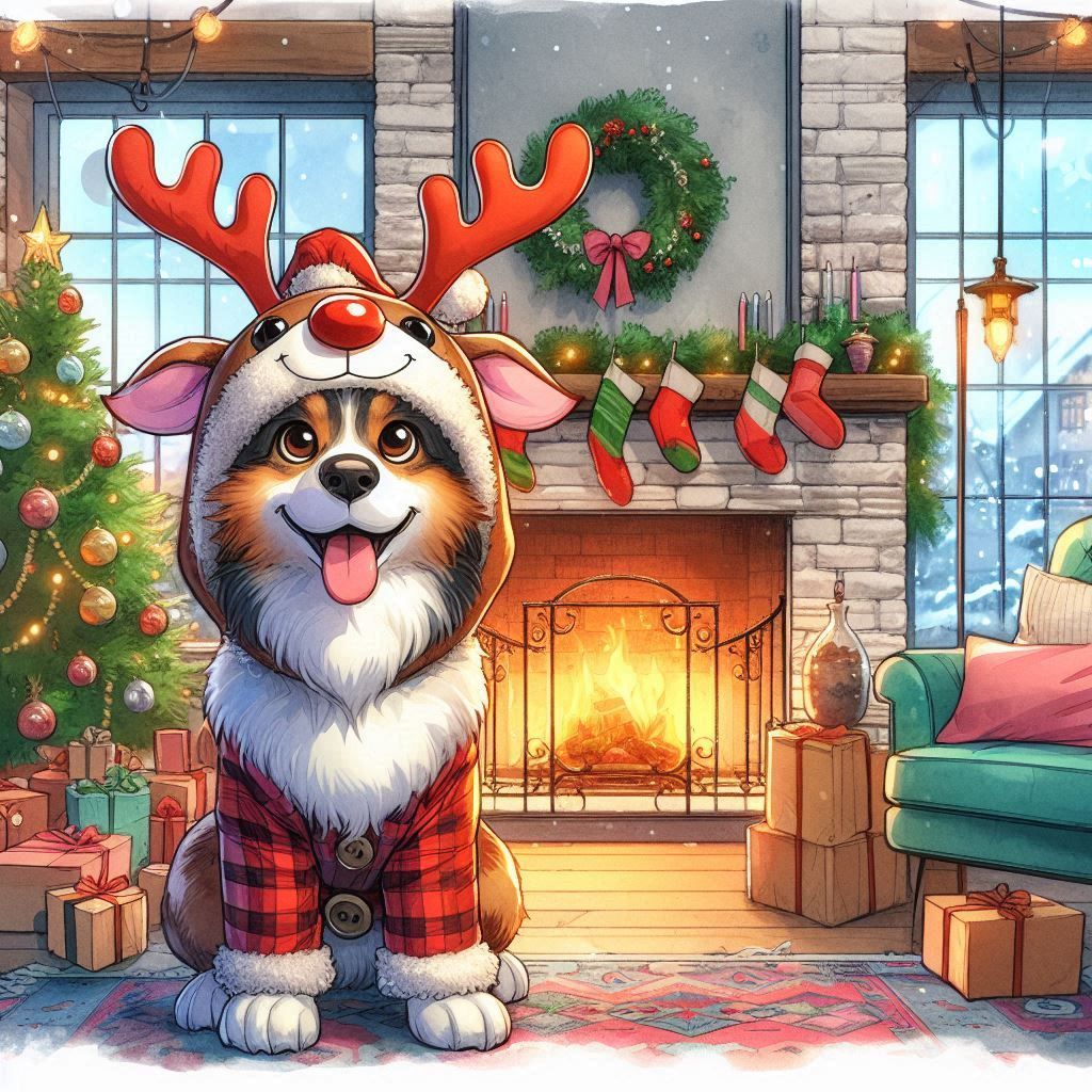 Rudolph the Christmas Dog