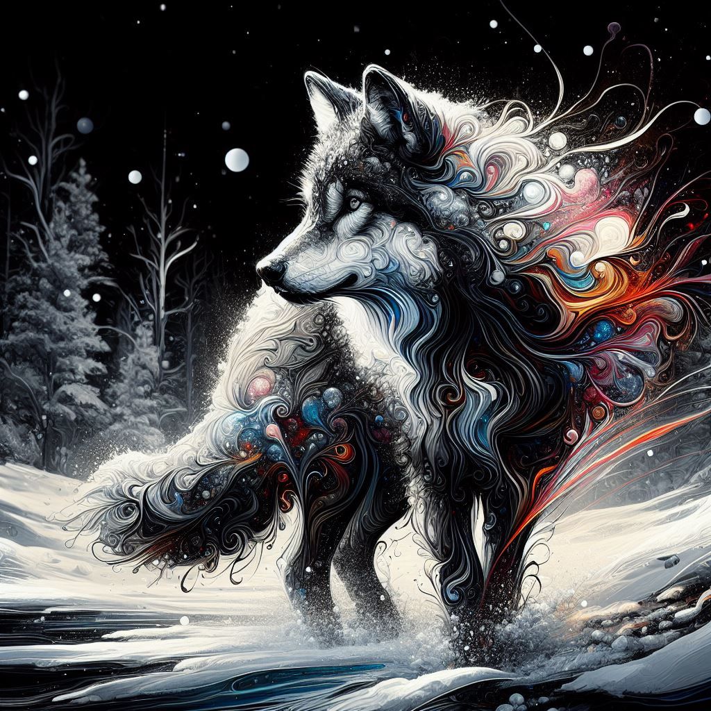 The always alert Wolf