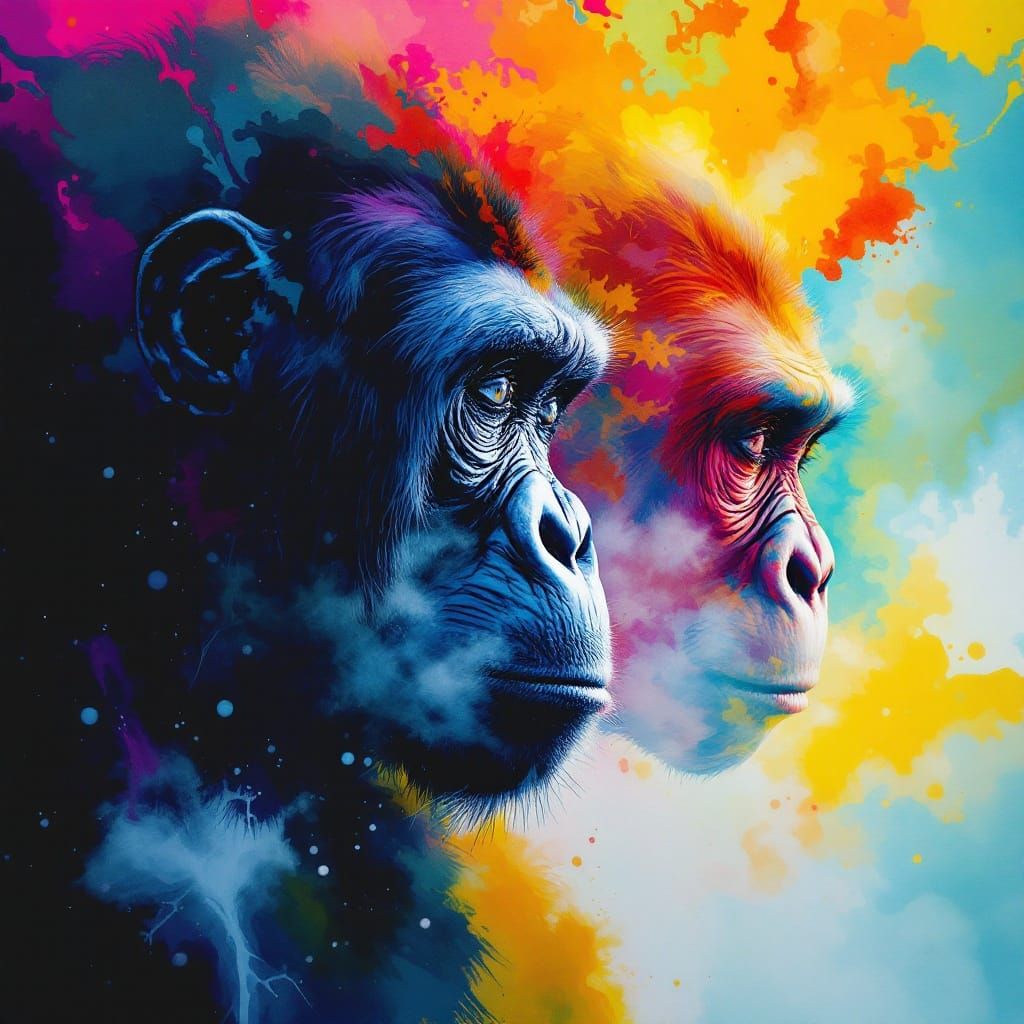 Gorillas in the mist... honoring Jane Goodall 