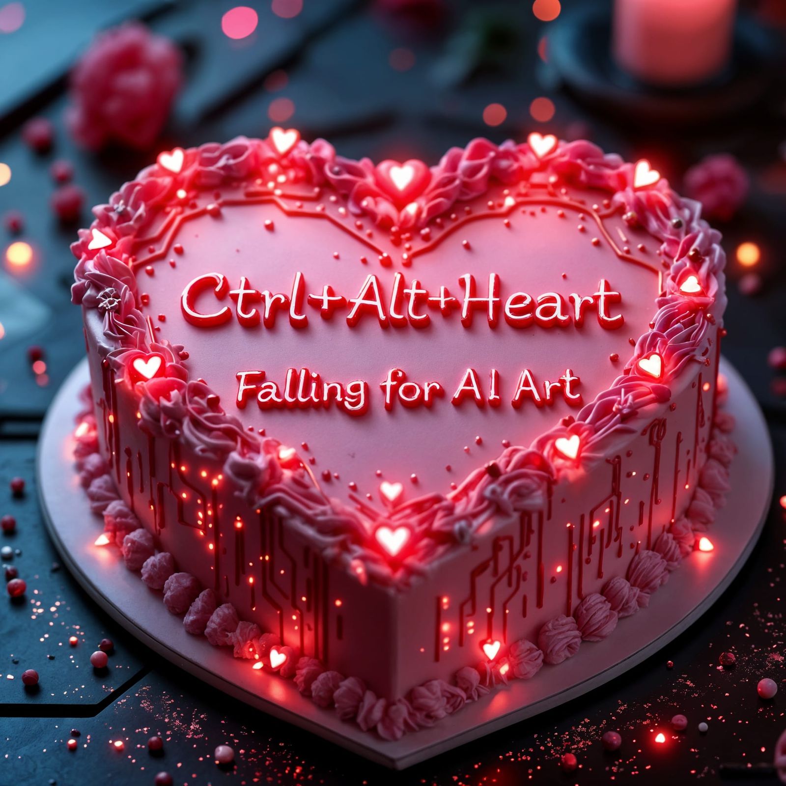 Falling for AI Art  by @Artificial Artistry