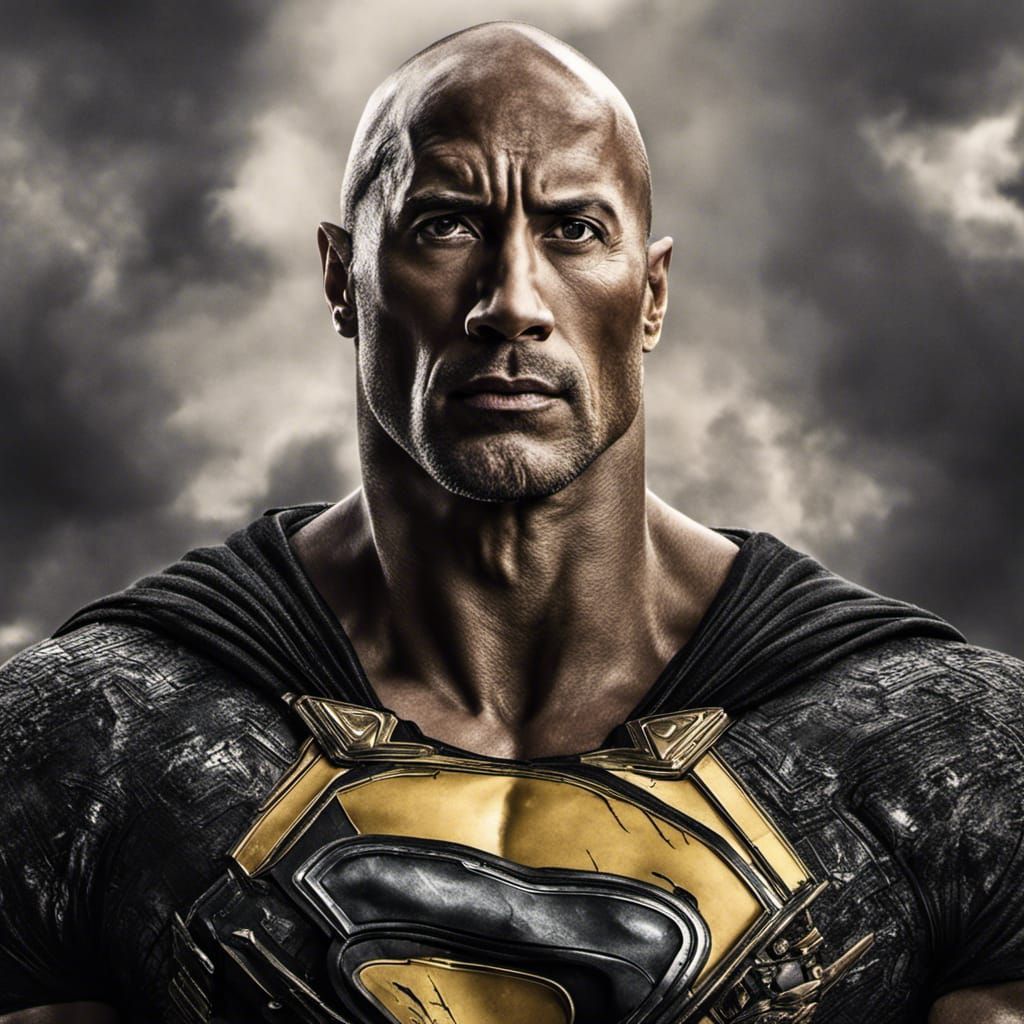 Dwayne Johnson as Black Adam