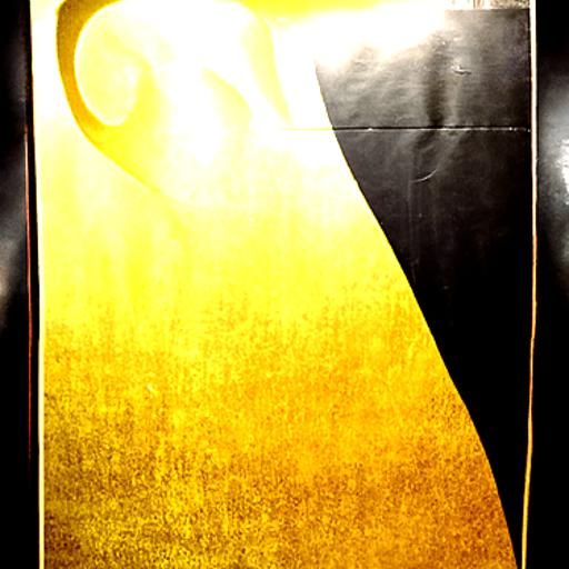 Jazz poster, black and gold, Vienese