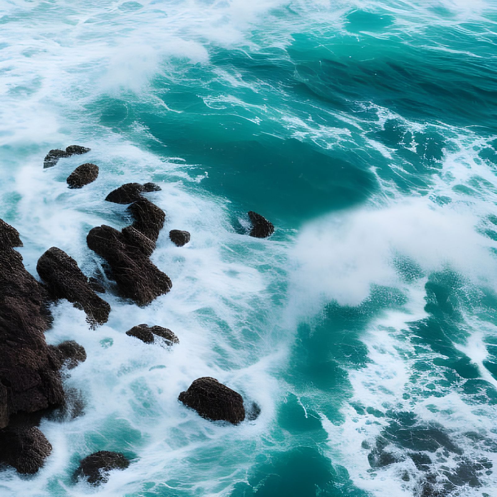 Ocean Waves, 8k resolution, photorealistic, hyperdetailed, - AI Generated  Artwork - NightCafe Creator