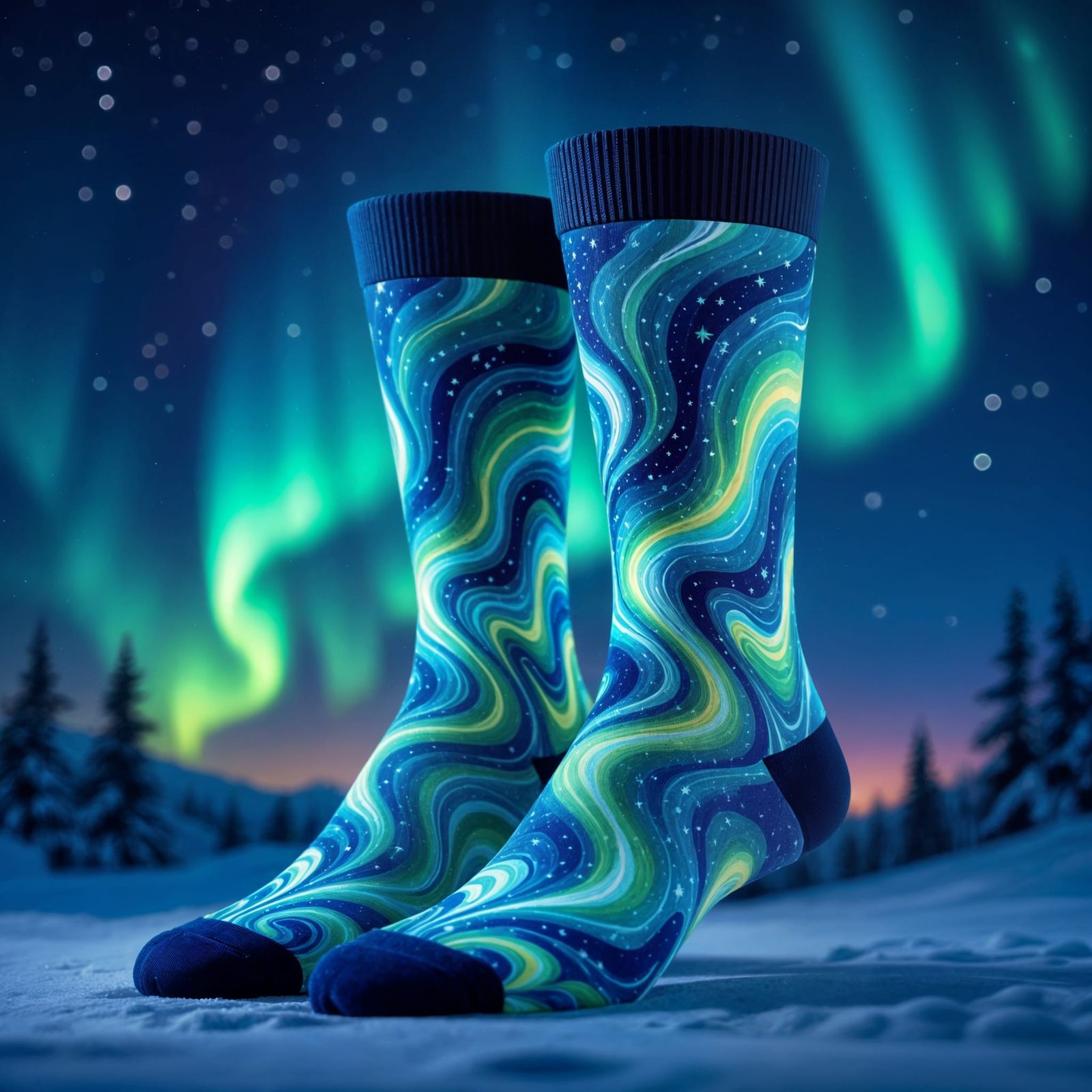 Aurora socks  by @Komondor