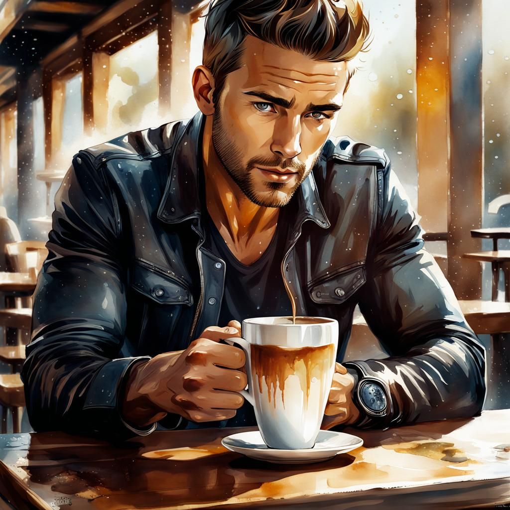 Flat white AI Generated Artwork NightCafe Creator