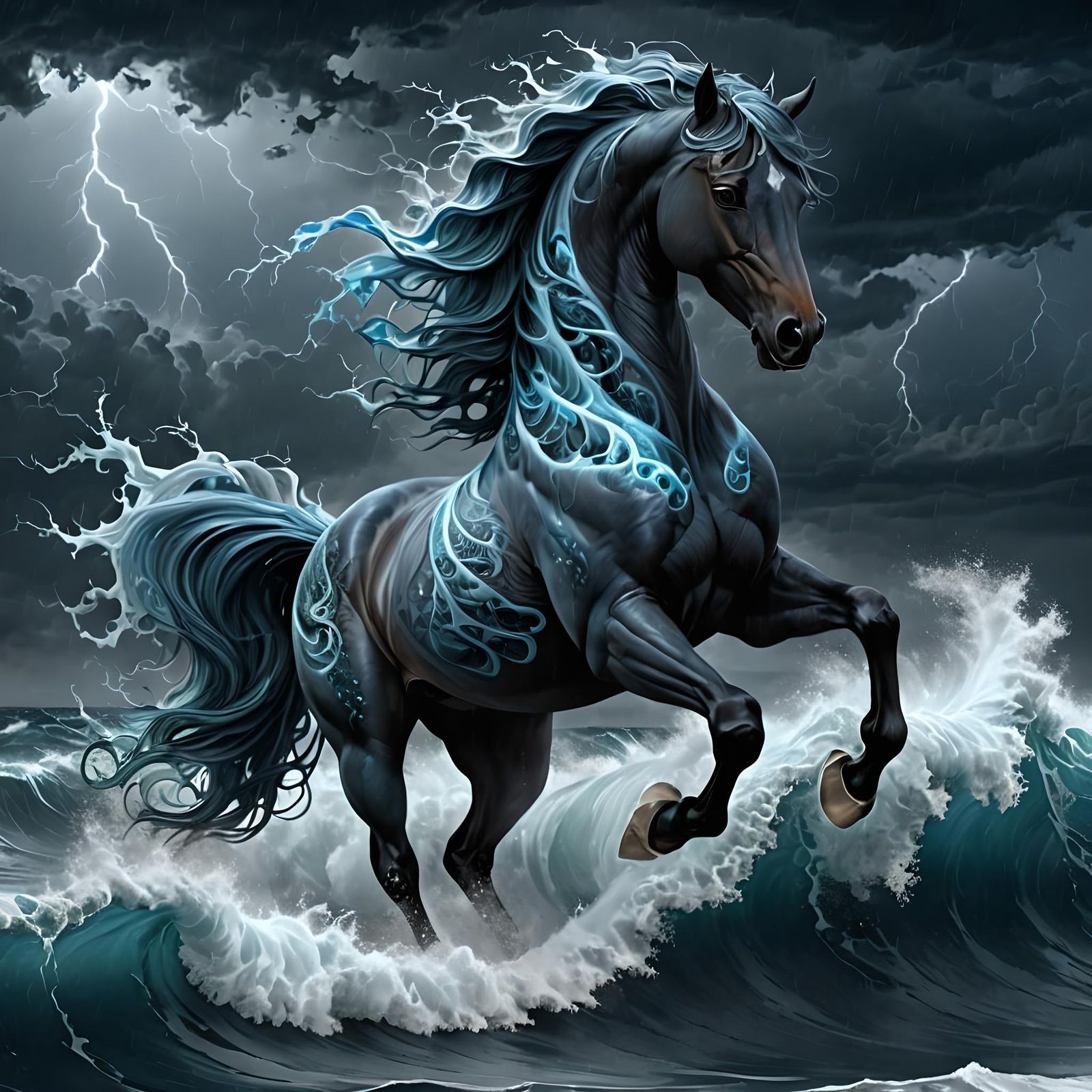 The Water-horse  by @Beps