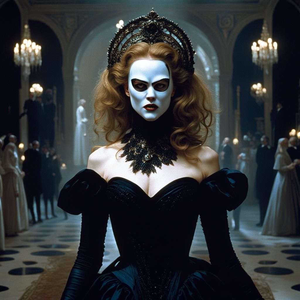 Nicole Kidman Eyes Wide Shut series AI Generated Artwork