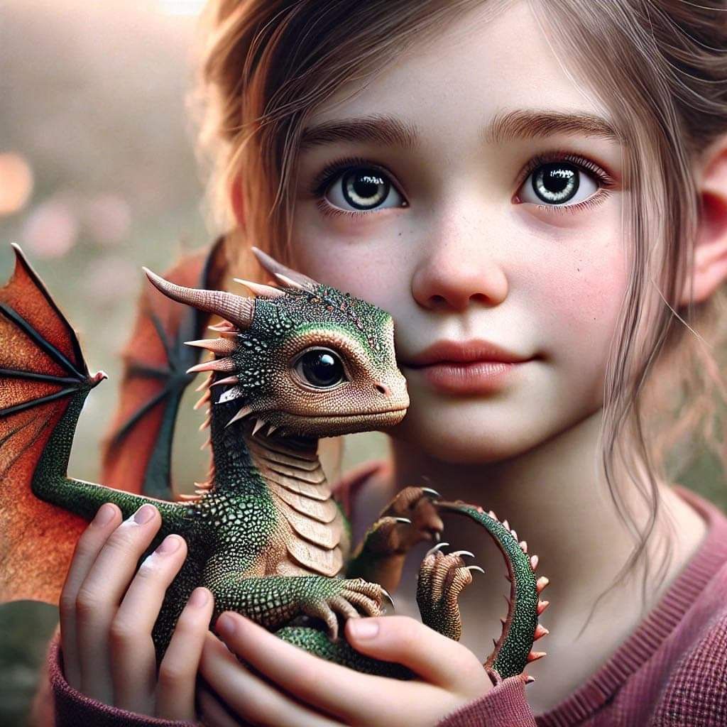 A Girl and Her Dragon