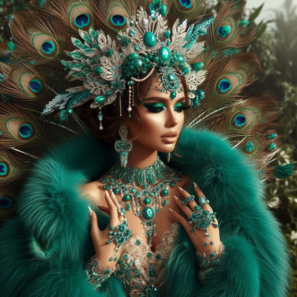peacock queen