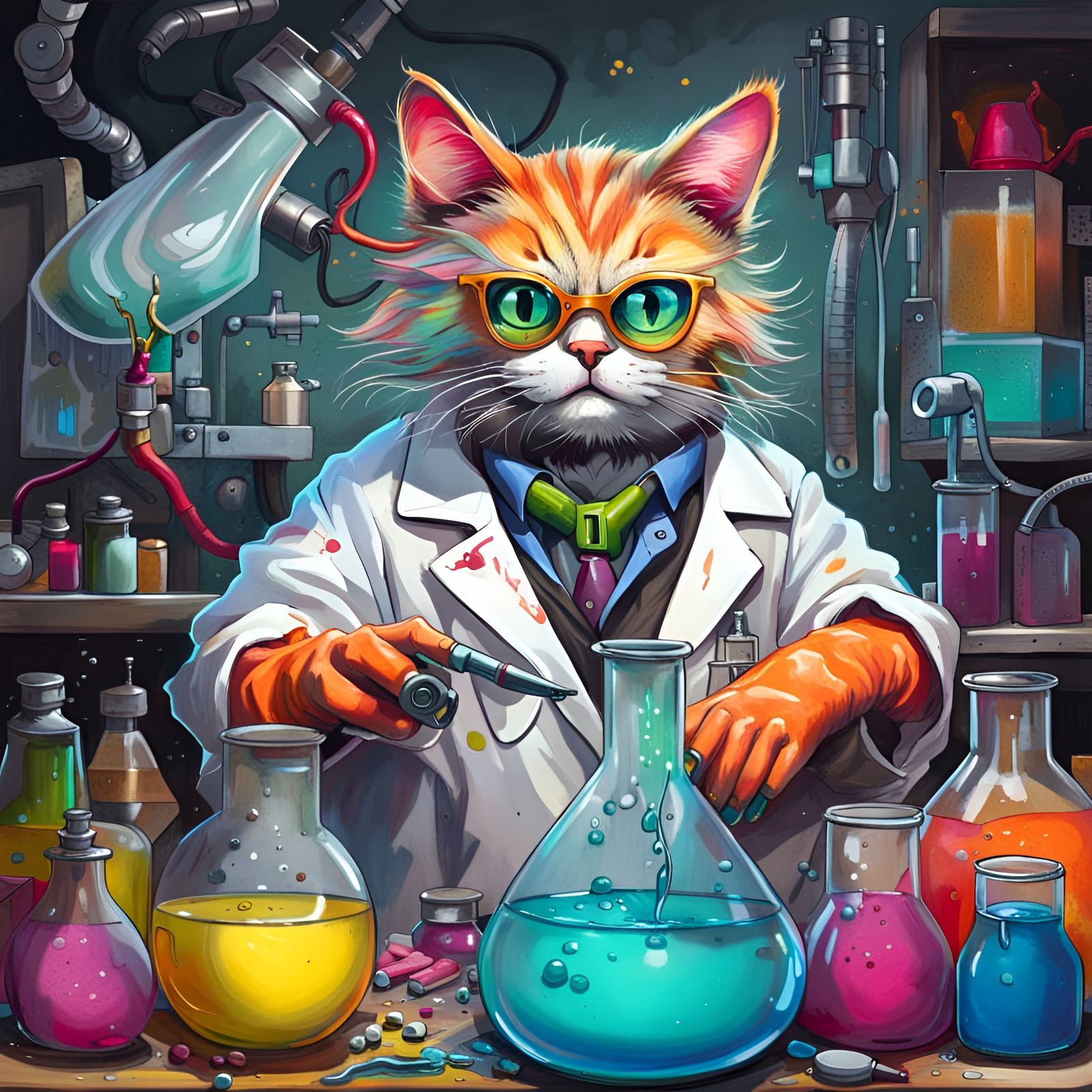 The Scientist II  by @Mushroom_Mutant