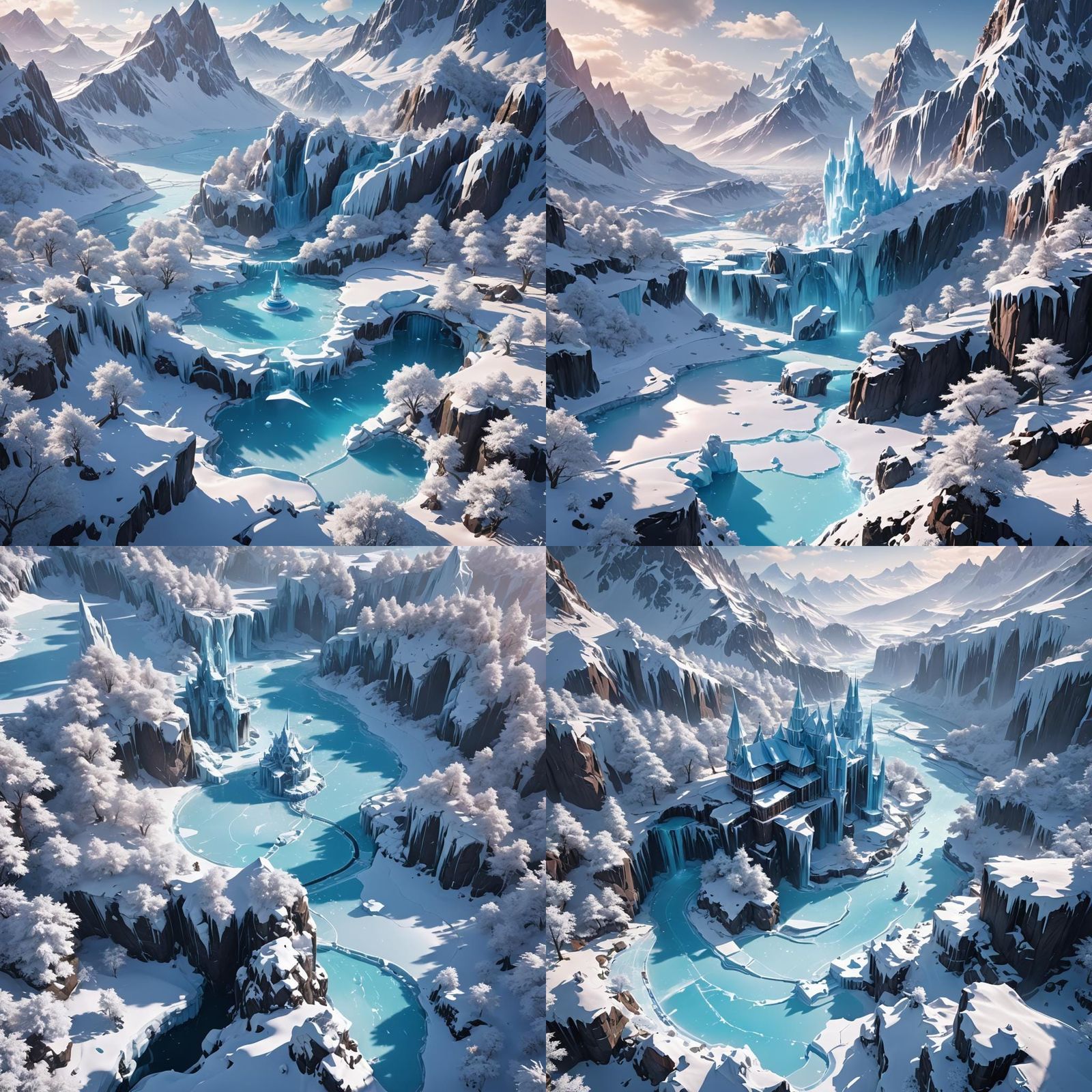 A wonderful ice land