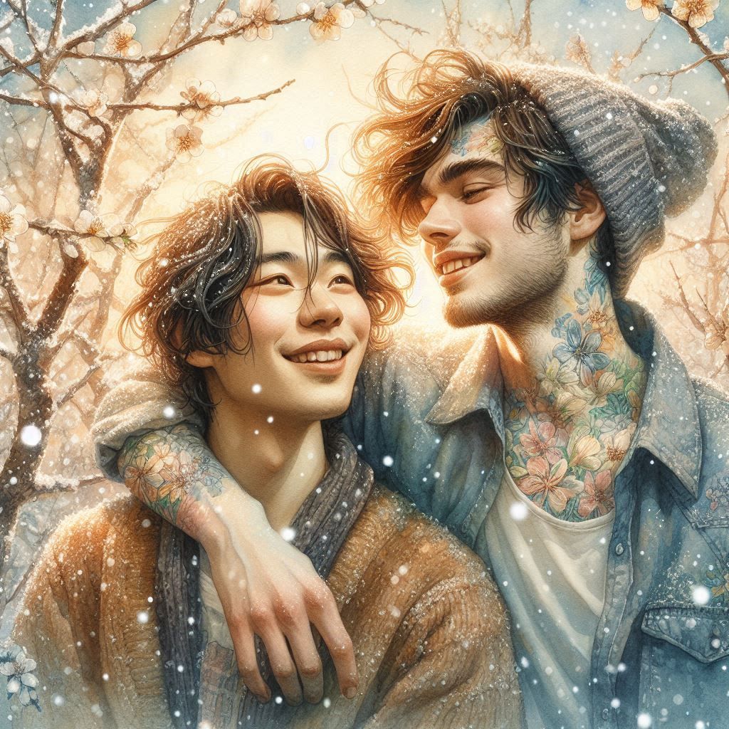 Best Friends - Blooming in the Snow