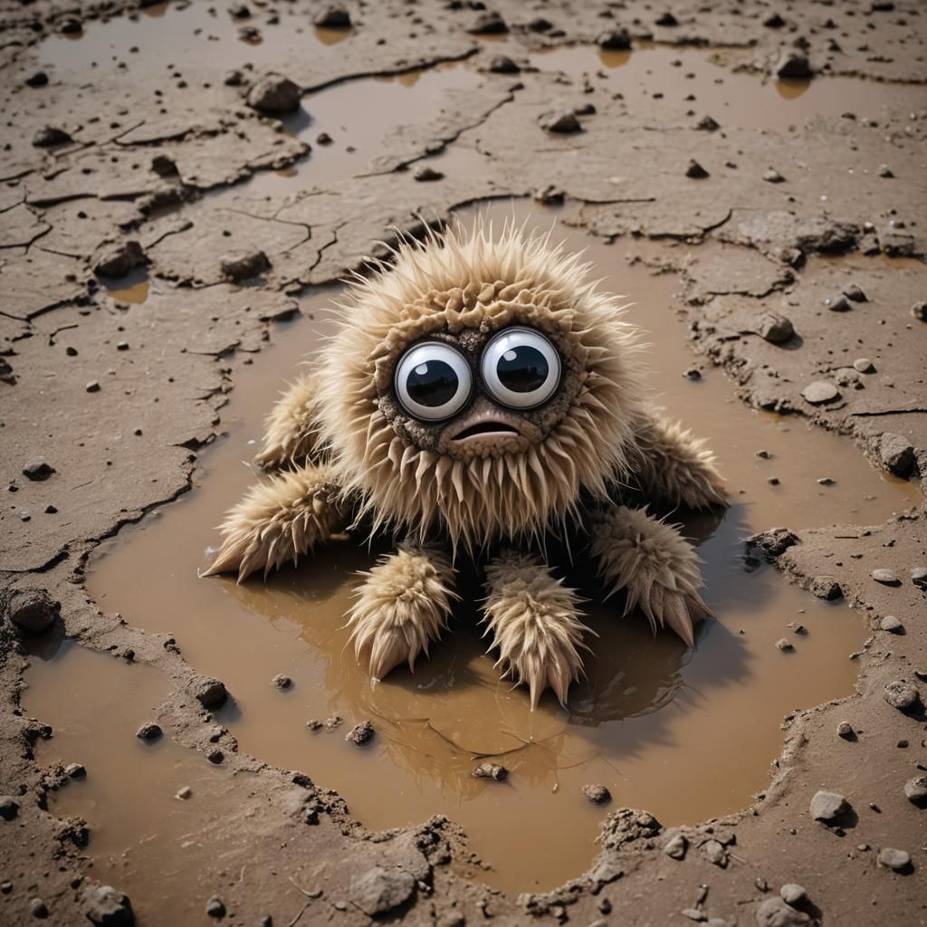 Furry spider