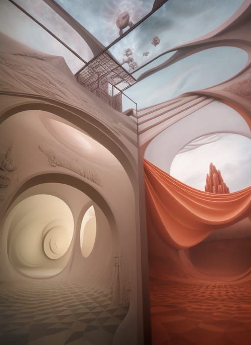 Surreal Impossible Architecture: A Digital Goetia