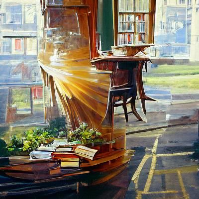 cafe library window wind peace sunshine