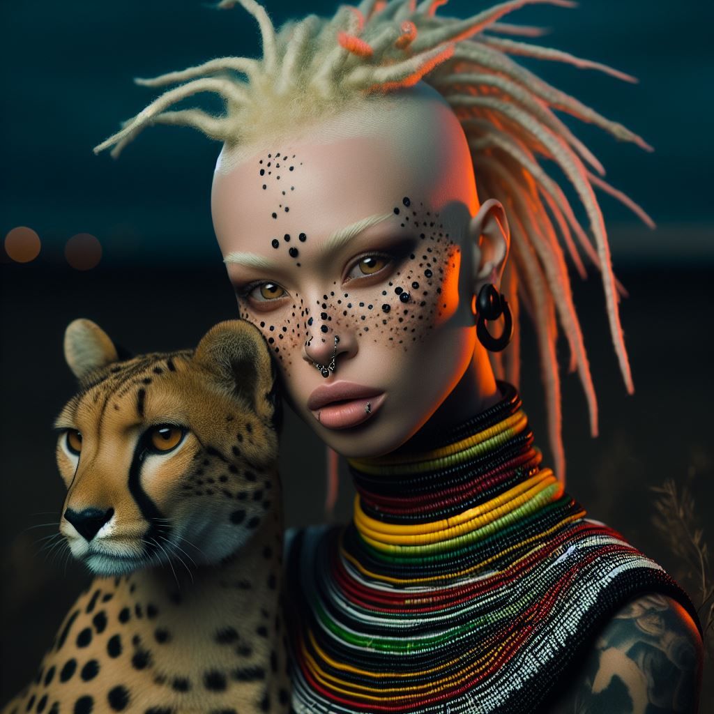 Cheetah Series - African Art