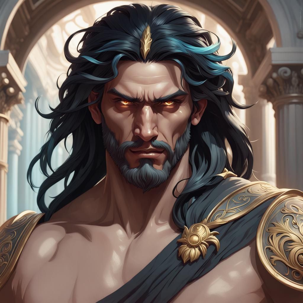 Hades Greek God - AI Generated Artwork - NightCafe Creator