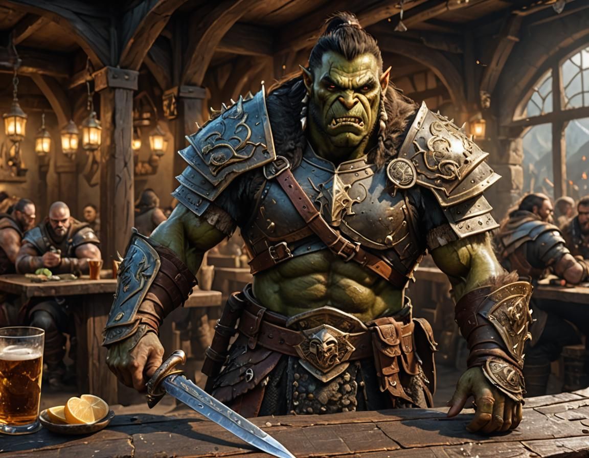 Half-Orc troublemaker