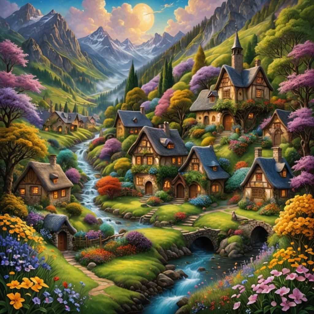 Everspring AI Generated Artwork NightCafe Creator