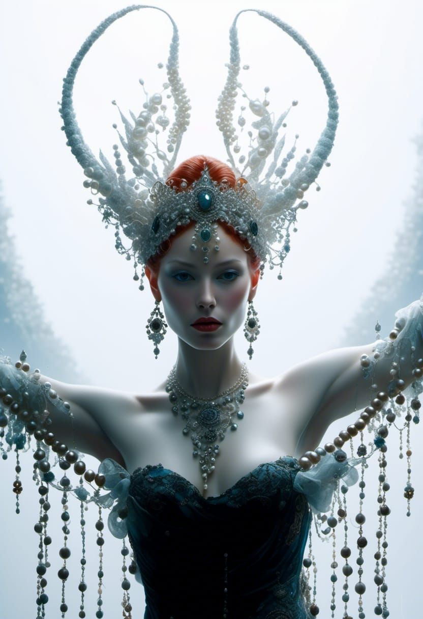 <lora:Soft:1.0> luminescent Mountain deity, cosmic intricate...