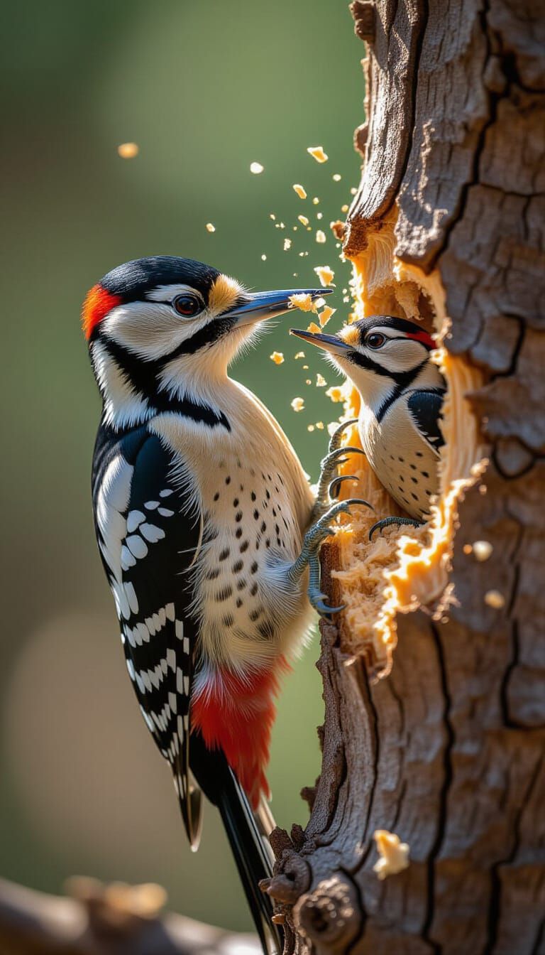 Woodpecking lessons  by @SYS RESET