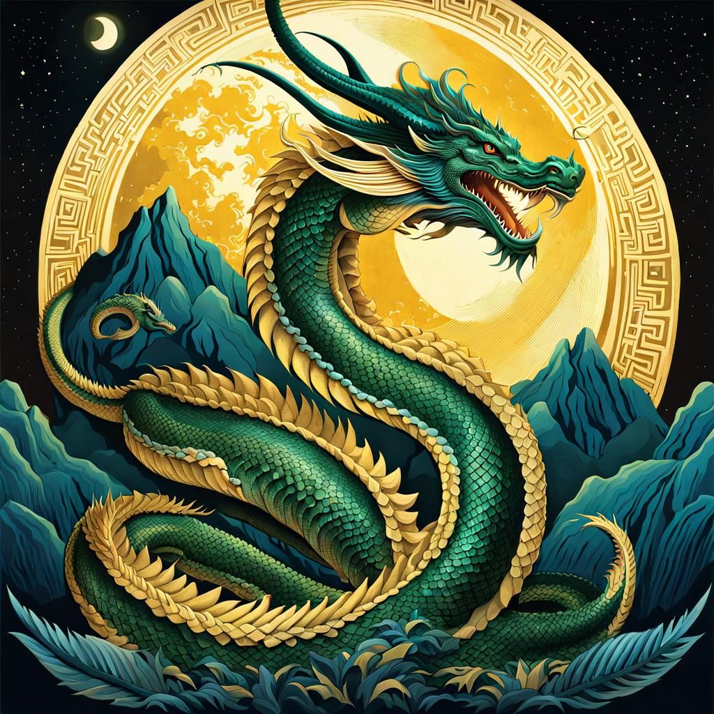 Serpentine beast