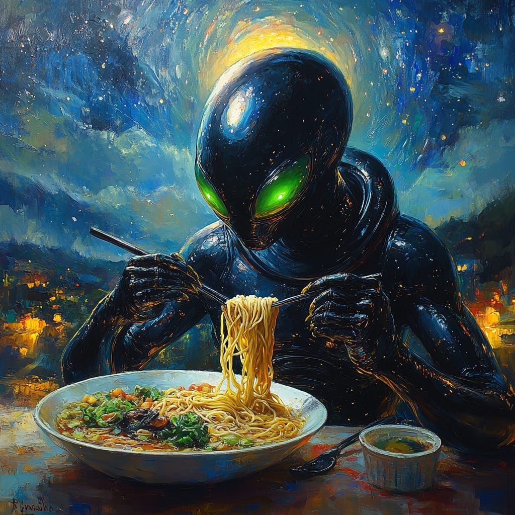 Alien Noodle Bowl