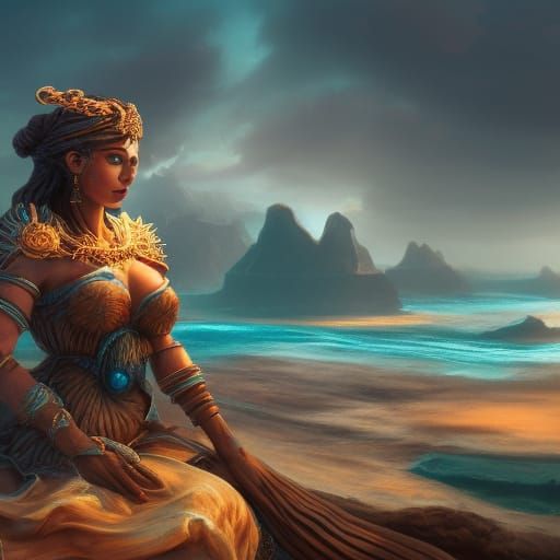 Goddess Of the Salt Sea