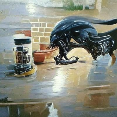 Xenomorph cat