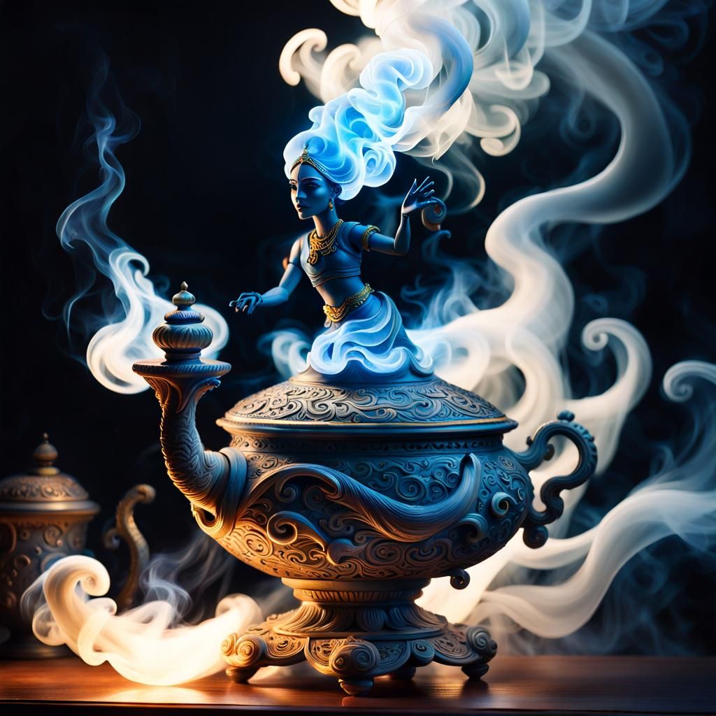 Let's ask the genie  by @Exnir26