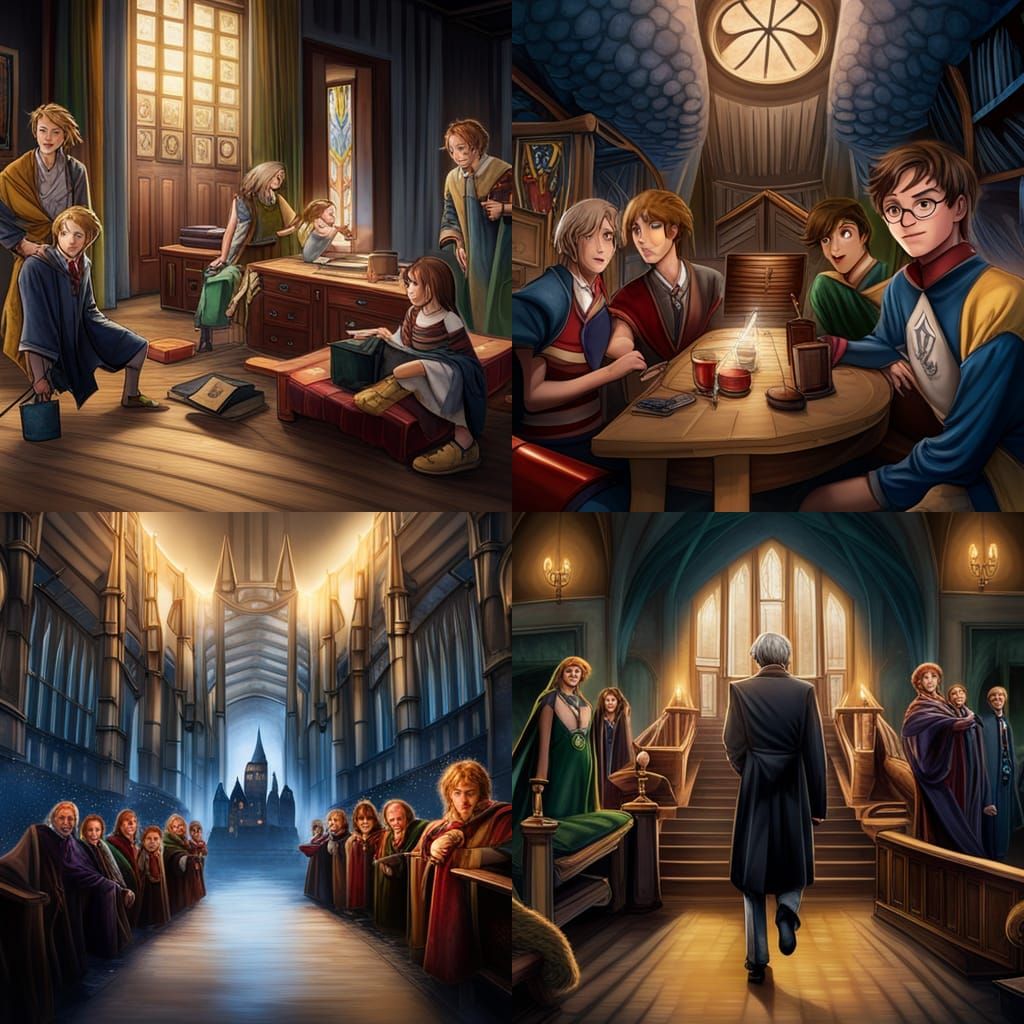 Hogwarts House Party