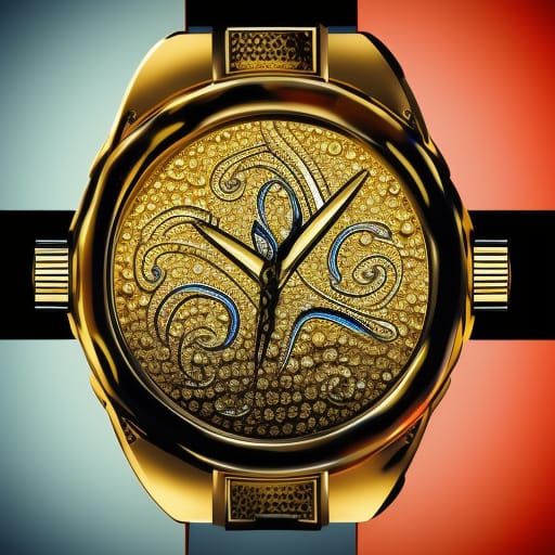 gold watch