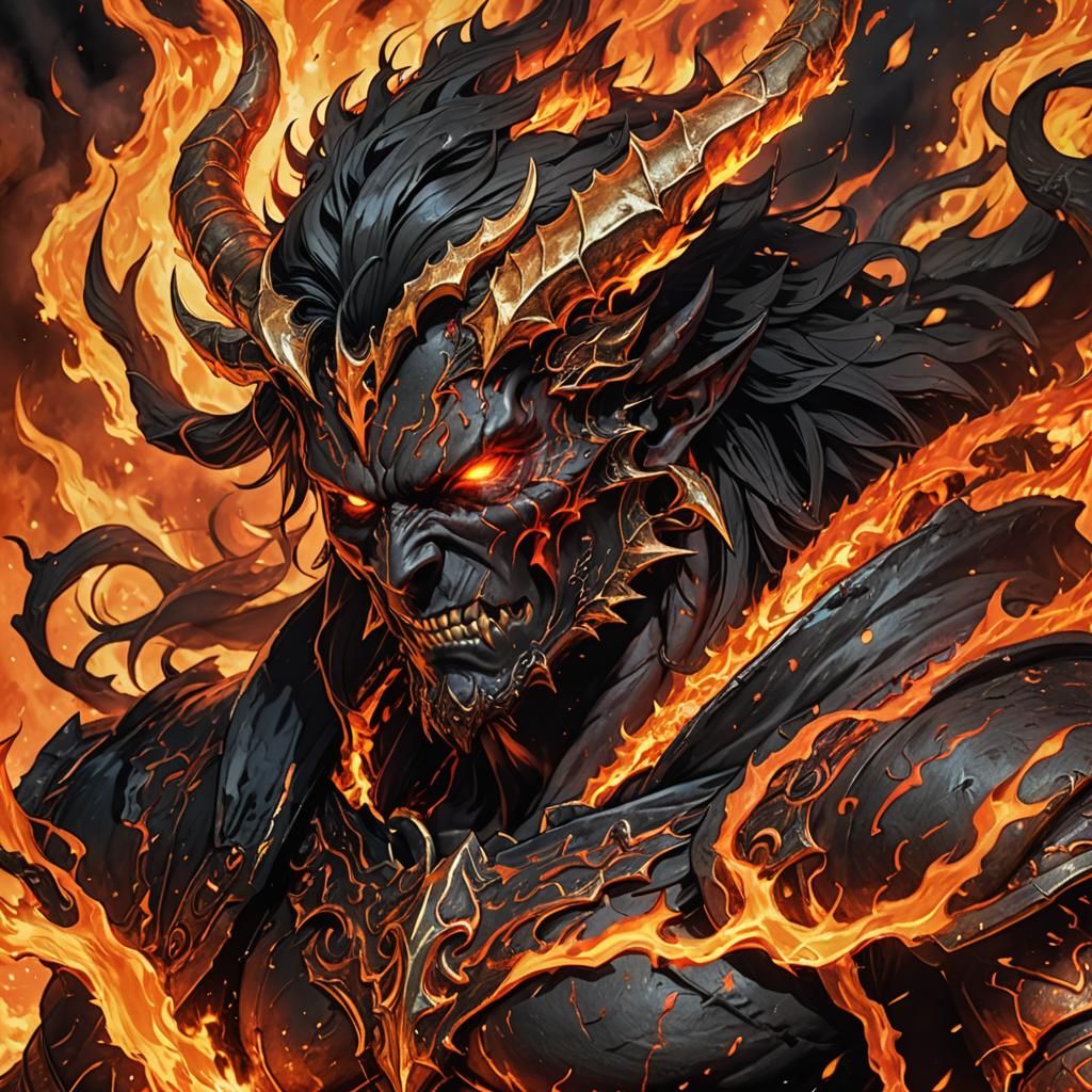 Manga Diablo Spiritborn in fire