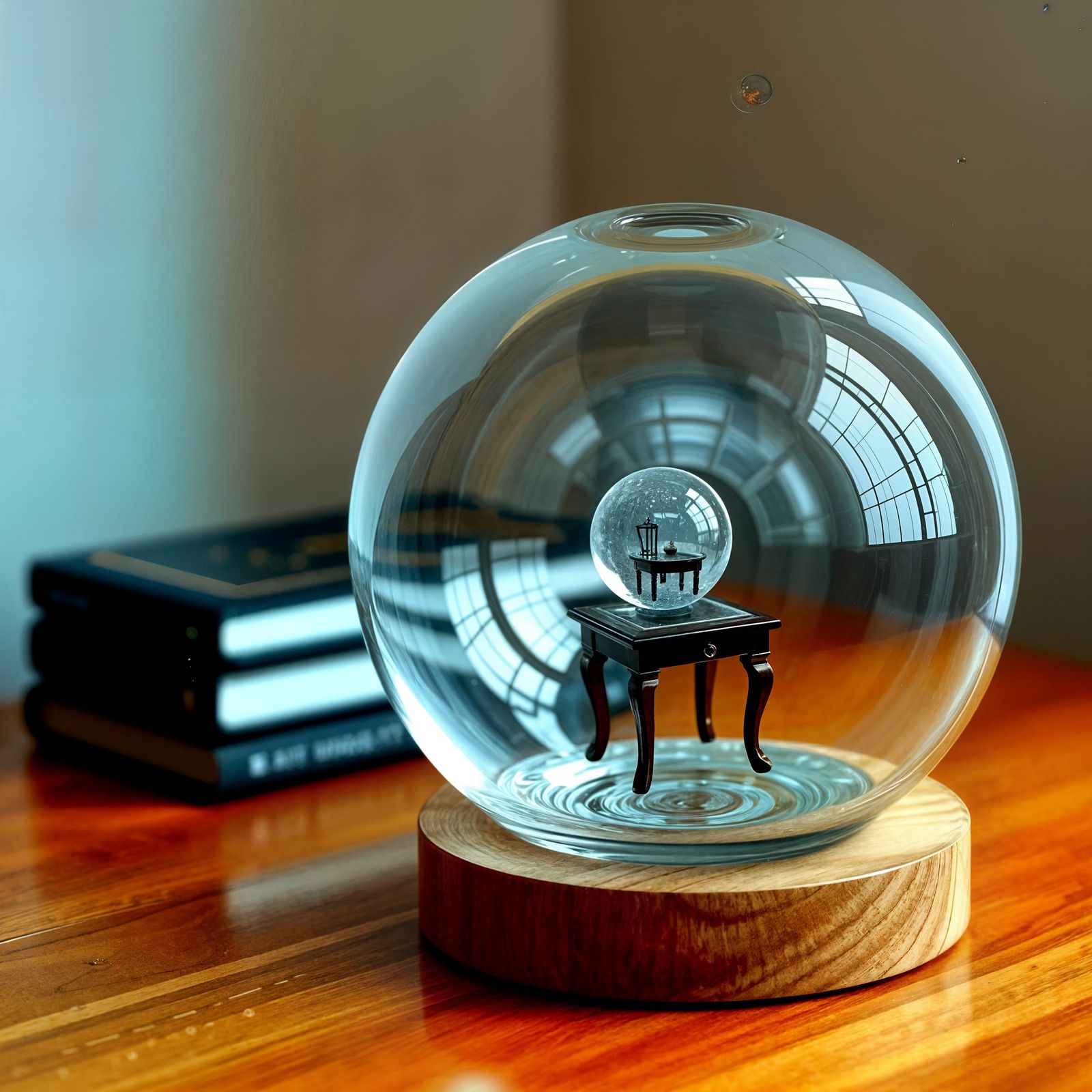 an orb in an orb in an orb (drost effect)  by @Mark_Loves_Coffee_