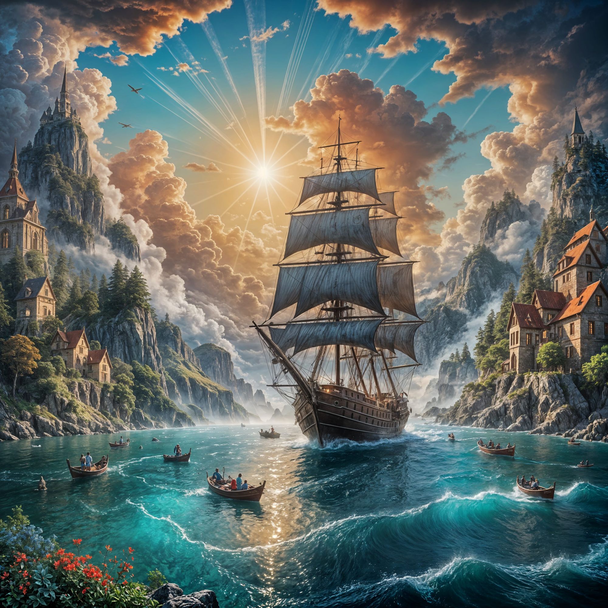 Sailing to The horizon...