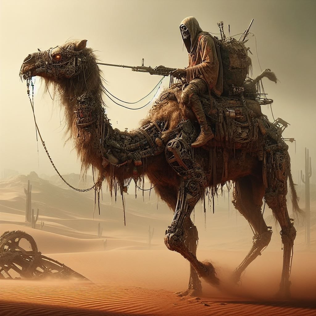My cyborg camel Cherise
